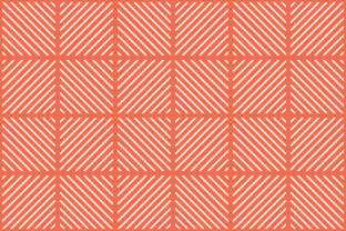 Block Stripes Pattern Coral: A Simple Digital Pattern with Big Style