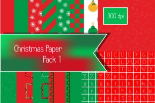 Christmas Scrapbook Paper Pack One: A Creative Resource for Seasonal Expression