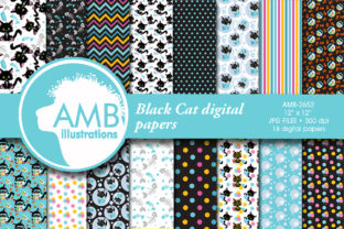 Cute Black Cat Papers