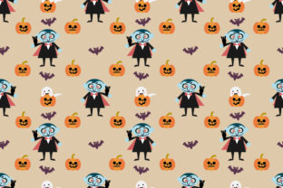 Cute Vampire and Halloween Bat Design