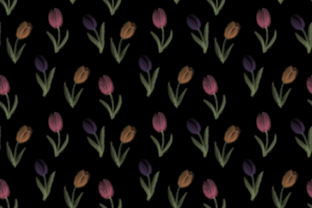 Exploring the Versatility of Tulip Watercolor Seamless Pattern