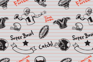 Football Seamless Pattern: A Versatile Design for Modern Creativity
