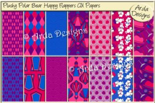 Plushy Polar Bear Happy Flappers Paper and 14 300 DPI JPG Papers: A Guide to Coordination and Use