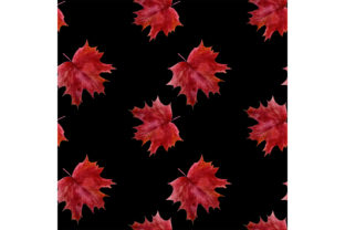Seamless Pattern Autumn Leaves