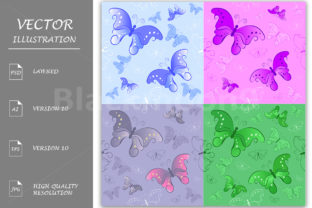 Seamless Pattern from Butterflies: A Versatile Design Element for Modern Creativity