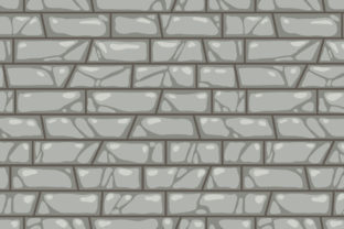 Stone Brick Wall Seamless Pattern: A Versatile Design for Creative and Practical Use