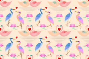 Swan in Love Pattern