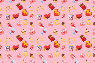 Valentine Day Seamless Pattern
